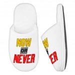 Now Or Never Memory Foam Slippers - Cool Slippers - Trendy Slippers Fashion Slippers and Socks