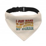 Cuddle My Human Pet Bandana Collar - Unique Scarf Collar - Print Dog Bandana MADE IN THE USA Pet Clothing Pet Supplies Pet Supplies