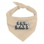 Fur Baby Pet Bandana - Colorful Dog Bandana - Word Art Pet Scarf MADE IN THE USA Pet Clothing Pet Supplies Pet Supplies